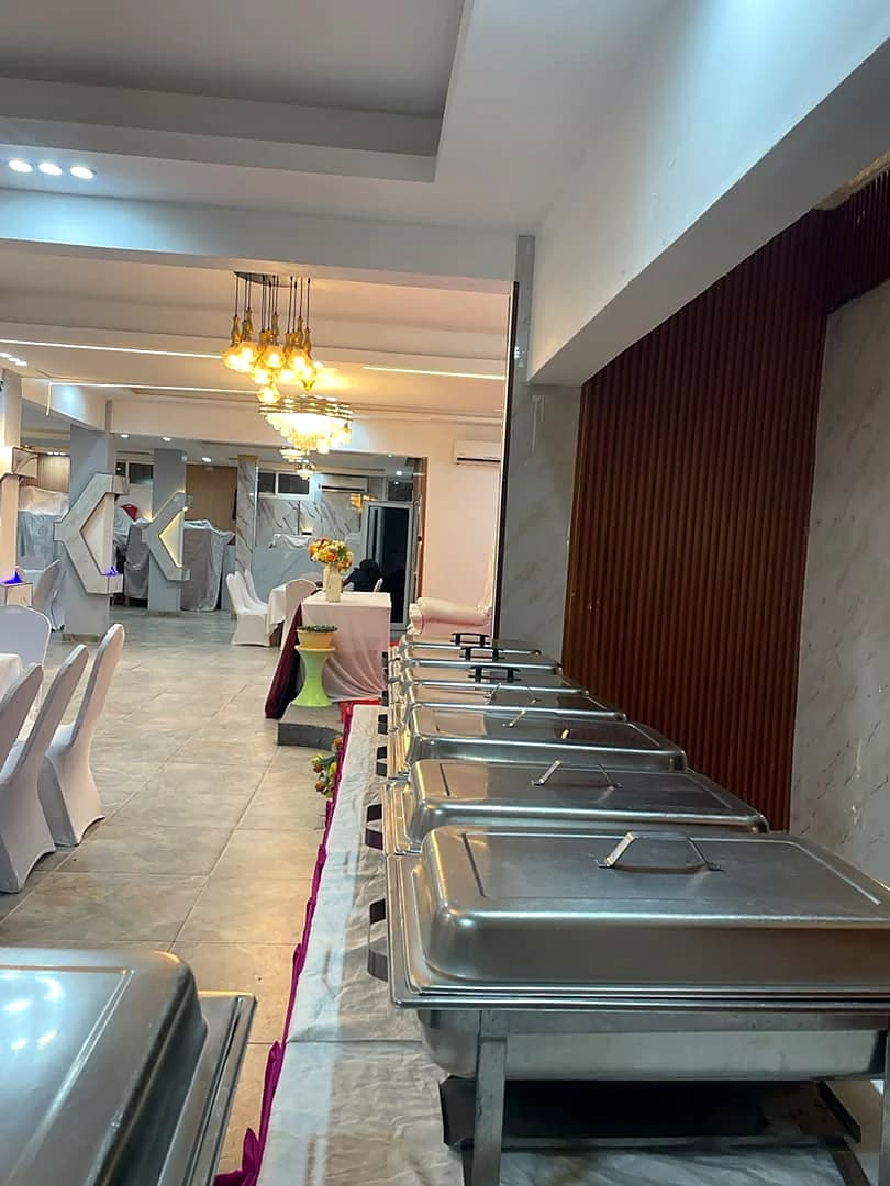 Présentation du buffet décoré